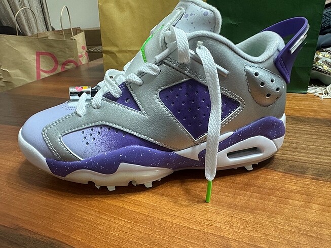36,5 Beden mor Renk Jordan ozel seri unisex Spor ayakkabı 36.5