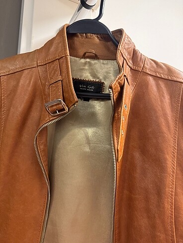 xl Beden camel Renk Deri ceket XL erkek camel renk