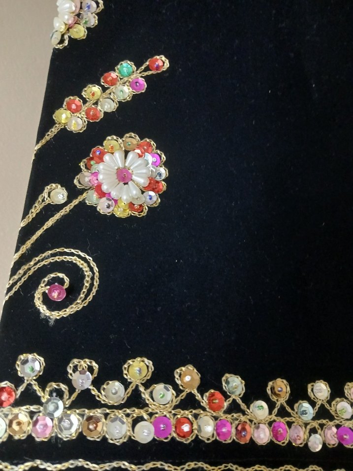 Boncuk İşlemeli Bohem Uzun Kadın Elbisesi - Görsel 5