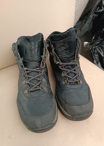 Siyah Bağcıklı Erkek Street Wear Bot - Görsel 3