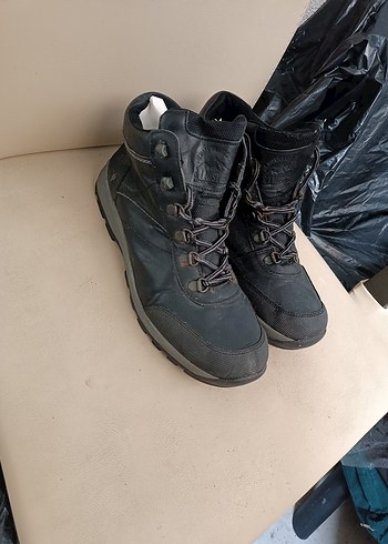 Siyah Bağcıklı Erkek Street Wear Bot - Görsel 2