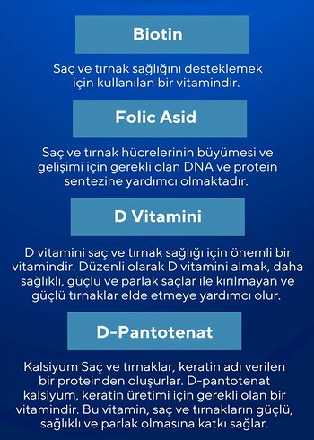 Diğer Vita CEEL Saç ve Tırnak Takviyesi 60 Gummies