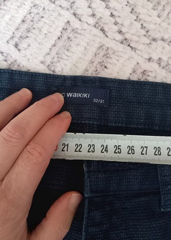 Siyah Kemerli Erkek Denim Pantolon - Görsel 5
