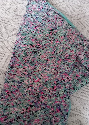 Kapüşonlu Renkli Batik Ceket - Görsel 4