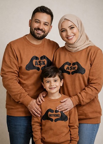 aile kombini sweat - Görsel 2