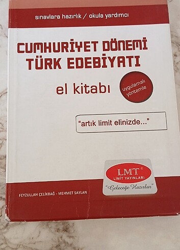 Cumhuriyet dönemi Türk edebiyati kitabı 