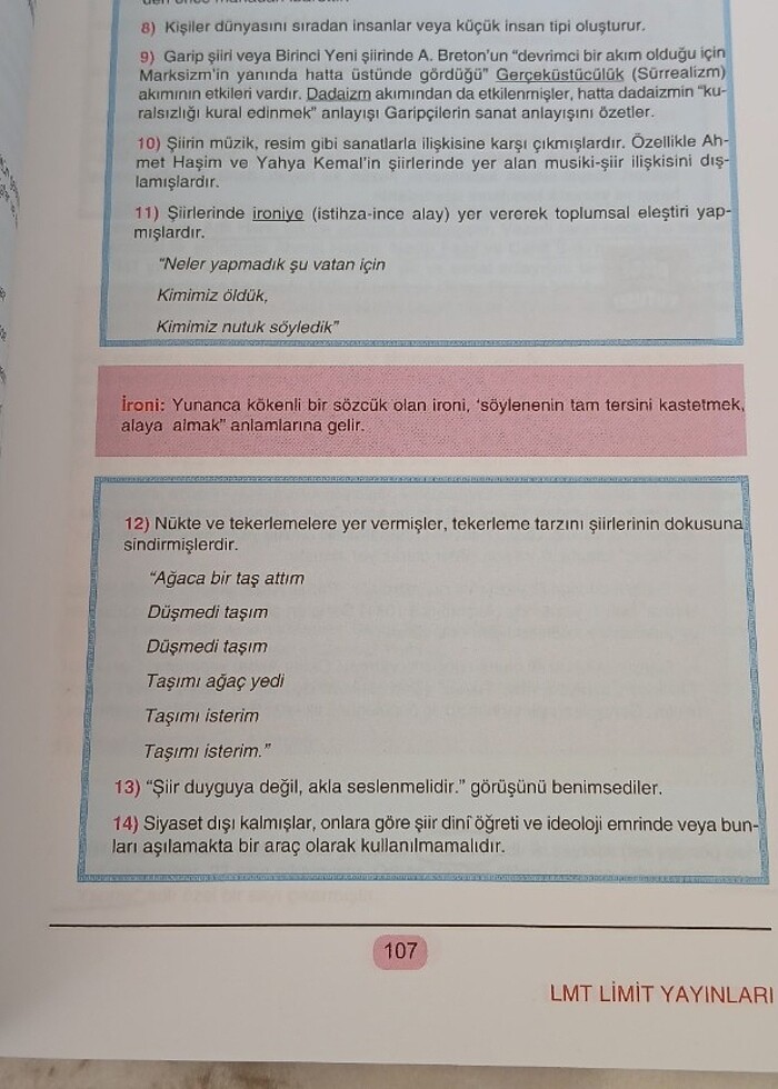 Cumhuriyet dönemi Türk edebiyati kitabı  - Görsel 2