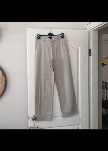 Diğer Bej Erkek Regular Fit Rahat Pantolon