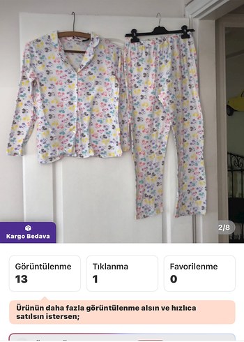 m Beden Lcw dısney lisanslı Bol Kesim Uzun Kollu Desenli Pijama