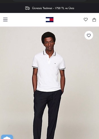 Erkek Regular Fit Beyaz Polo Tişört