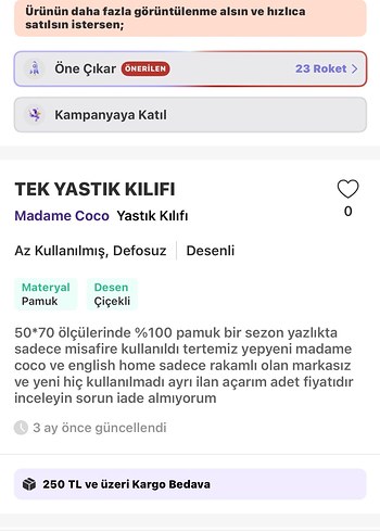 TEK YASTIK KILFI - Görsel 6