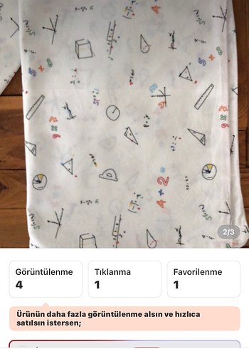 Beyaz Pamuklu Baskılı yastık kılıfı - Görsel 2