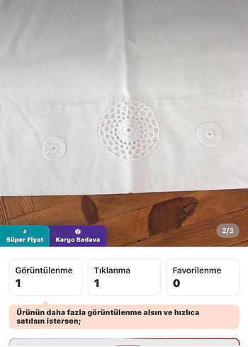 Beyaz Nakışlı Yastık Kılıfı Takımı - Görsel 2