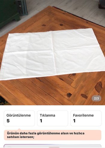 İşlemeli Beyaz yeni yastık kılıfı - Görsel 4