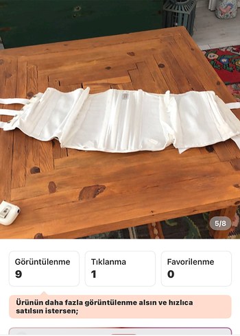 Beyaz Lumbosakral Korset Midi Boy - Görsel 5