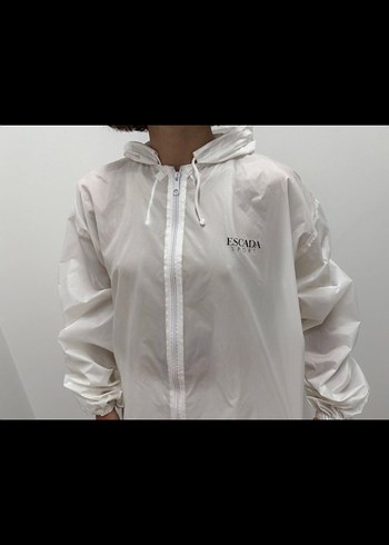 ESCADA orijinal sırt çantası&yağmurlukBeyaz - Görsel 4