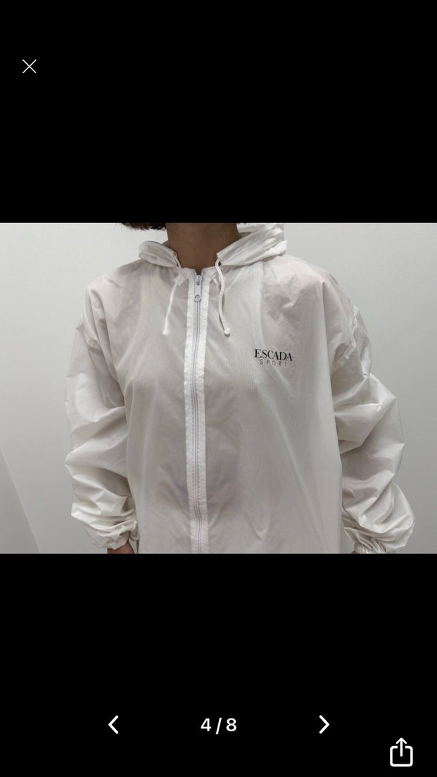 ESCADA orijinal sırt çantası&yağmurlukBeyaz - Görsel 4