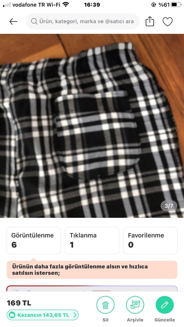 5 XL Erkek büyük beden Gri Ekoseli Bermuda Şort - Görsel 3