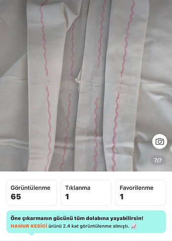 Pembe Nakışlı Pastel yastık kılıfı 2 adet - Görsel 7