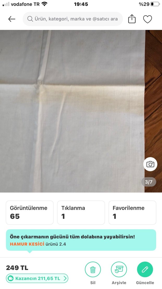 Pembe Nakışlı Pastel yastık kılıfı 2 adet - Görsel 4