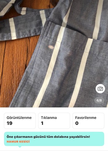 Uzun Kollu Gri Çizgili Kadın Sabahlık - Görsel 6