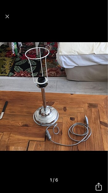 YENİ METAL ABAJUR AYAĞI