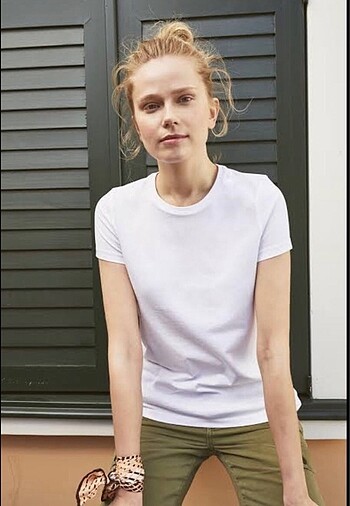 H&M BASIC TSHİRT PAMUK