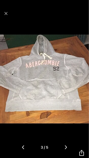 l/xl Beden A&F ÇOK KALIN İÇİ POLARLI UNİSEX SWEAT