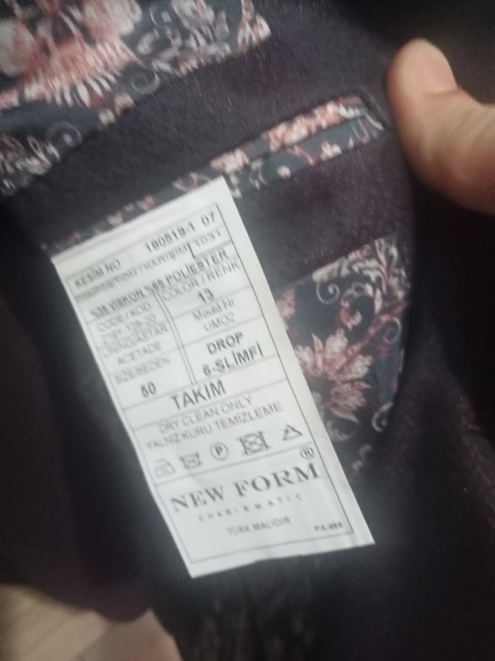 Bordo Erkek Ofis Takım Elbise - Görsel 3