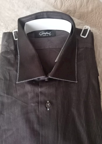 kahve rengi Vintage Slimfit Erkek Rozeti - Görsel 3