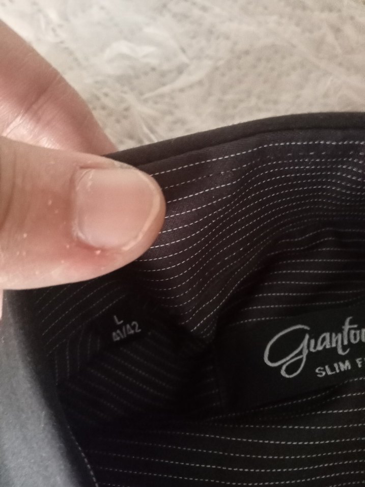 kahve rengi Vintage Slimfit Erkek Rozeti - Görsel 2