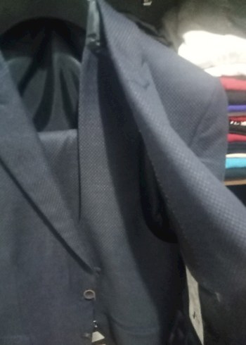 laciver zemin gri detaylı Erkek Takım Ceket Etiketi - Görsel 3