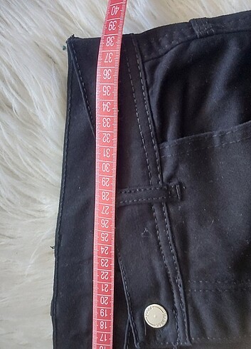 13-14 Yaş Beden siyah Renk Kargo erkek pantalon