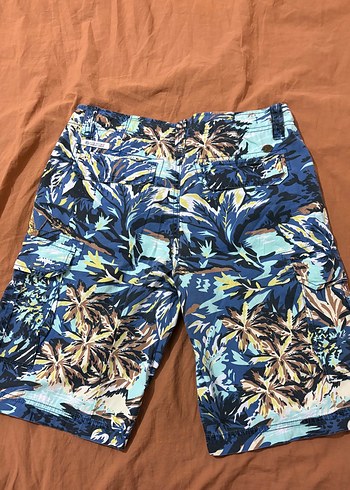 Diğer Mudo Fst64 Hawaii Desenli Erkek Şort