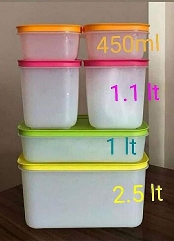 Tupperware Alaska 7 li set 