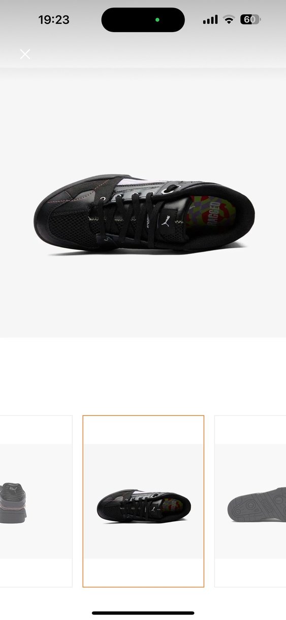 Mor Detaylı Siyah Kadın Spor Ayakkabı - Görsel 4