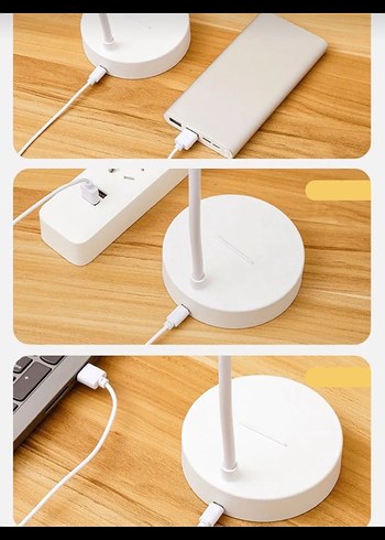 Beyaz Ayarlanabilir Masa Lambası - Görsel 2