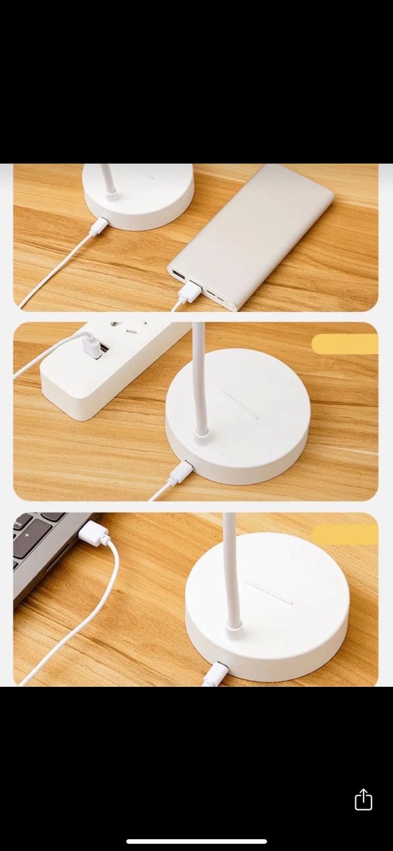 Beyaz Ayarlanabilir Masa Lambası - Görsel 2