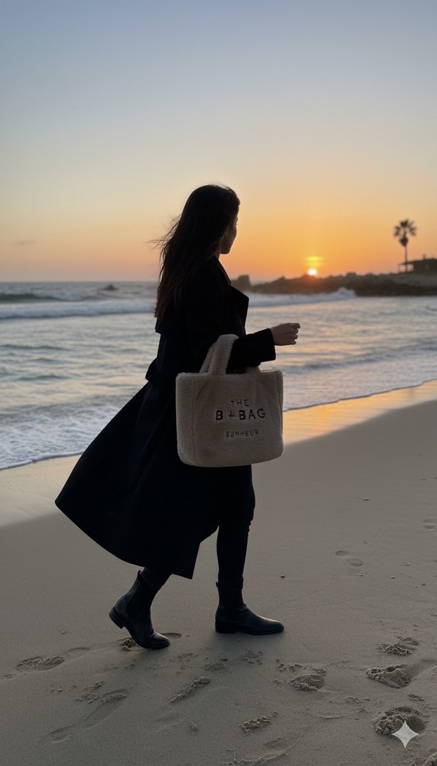 Bordo Bohem Tarzı Kadın Omuz Çantası - Görsel 3