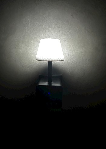 Ayarlanabilir Parlaklıkta Masa Lambası Siyah - Görsel 6