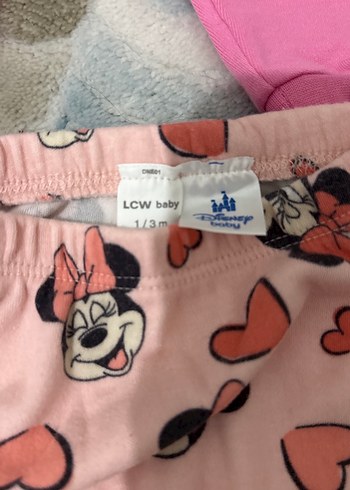 LC Waikiki Kız Çocuk Pamuklu Renkli ve Pembe Eşofman Altları