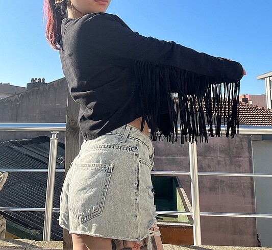 s Beden Mudo bohem vintage süet ceket