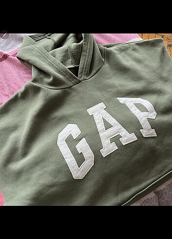 s Beden haki Renk Gap kadın sweatshirt