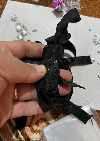 Siyah ince kurdale - Görsel 2