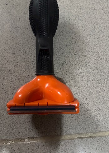 Turuncu Kedi Tüyü Temizleme Fırçası - Görsel 3