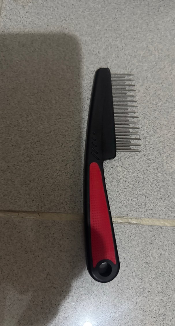 Kediler için gri tüy tarağı - Görsel 2