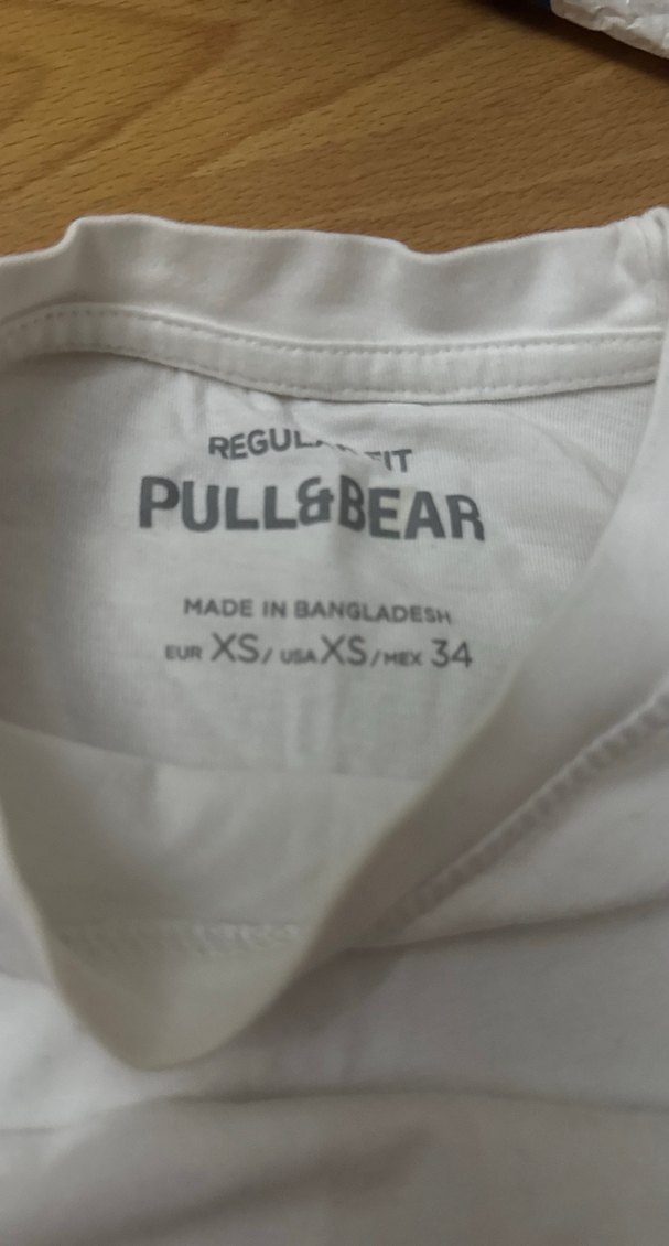 Erkek Beyaz Keten Kısa Kollu Tişört - Görsel 3