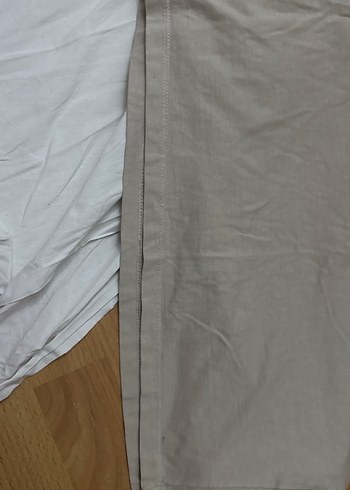 Bej Erkek Oversize Kısa Kollu Tişört - Görsel 2