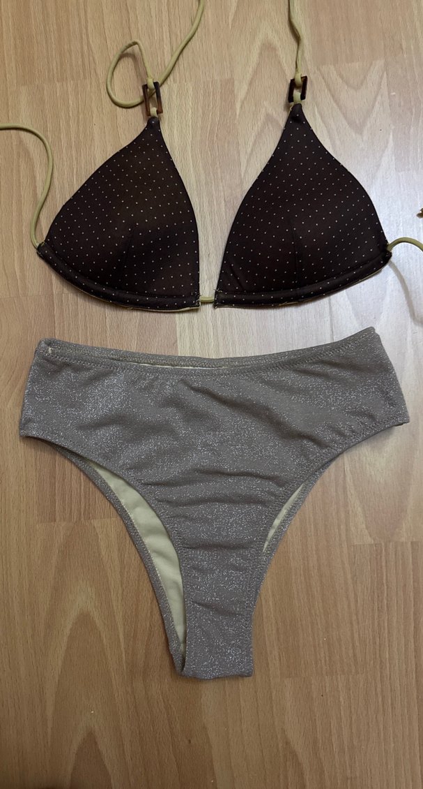 Mavi Çiçekli mayo ve bikiniler - Görsel 4