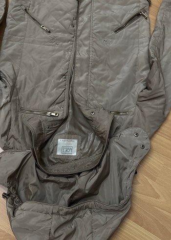 Kırmızı elbise ve ince mont - Görsel 5